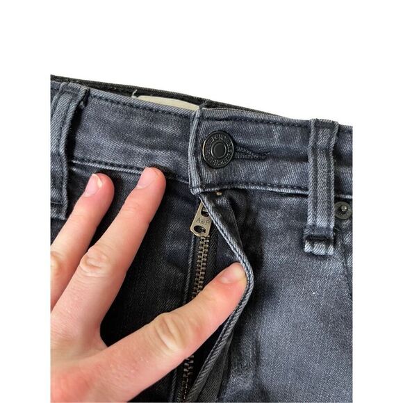 Abercrombie & Fitch The Super Skinny Ankle High Rise Jeans Curvy Love size 27 Bl - Picture 5 of 7